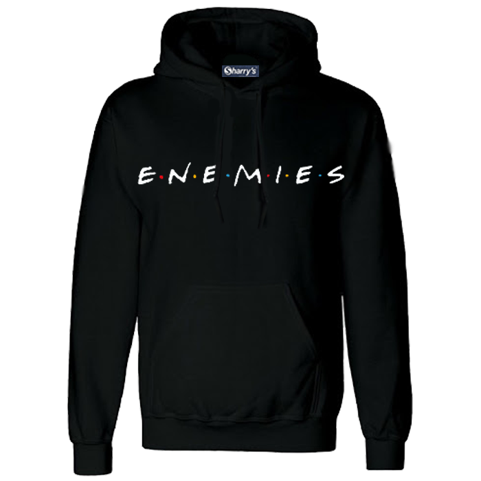 PRINTED PULLOVER HOODIE