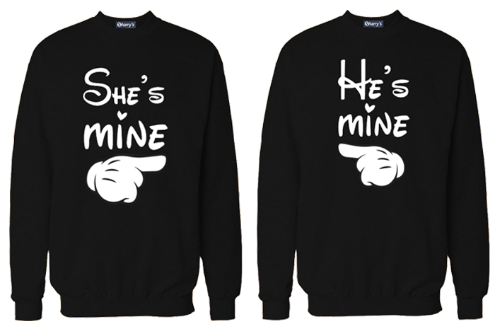COUPLE SWEAT-SHIRT (She Is Mine)