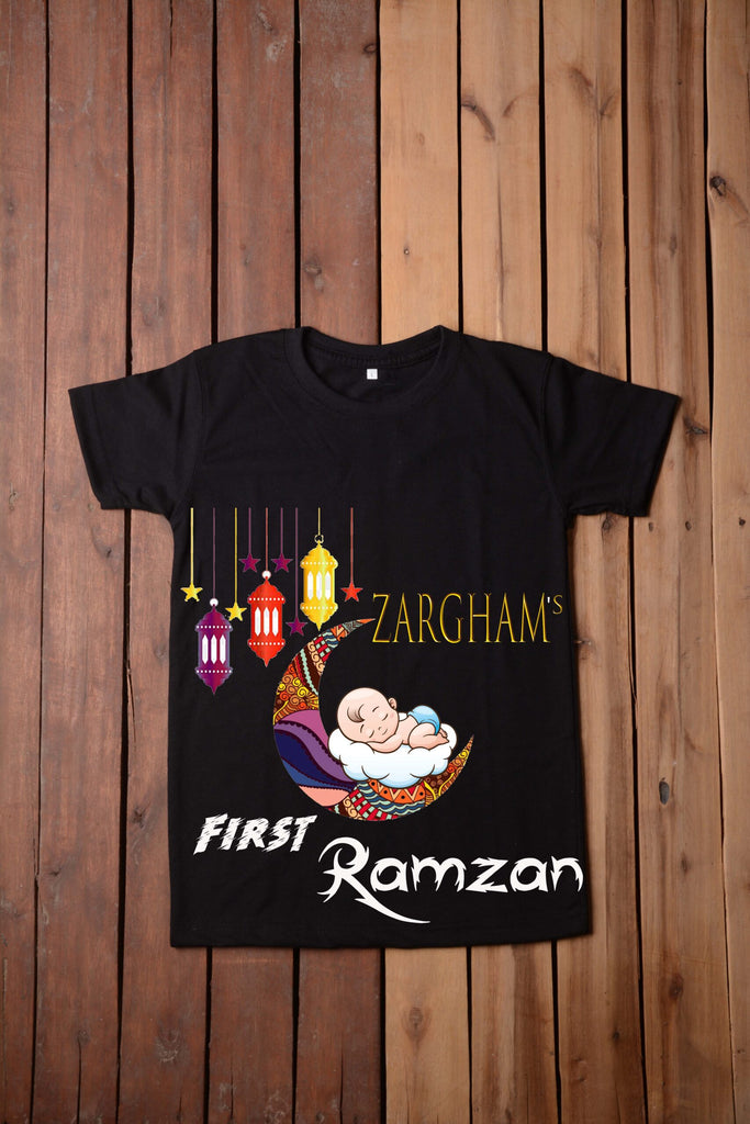 First Ramzan Customize T Shirt-sharrys-boys t shirts-girls t shirts