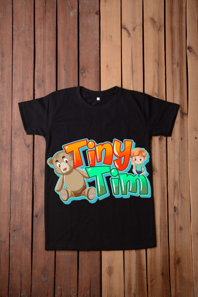 Tiny Tim Kids Printed T-Shirt